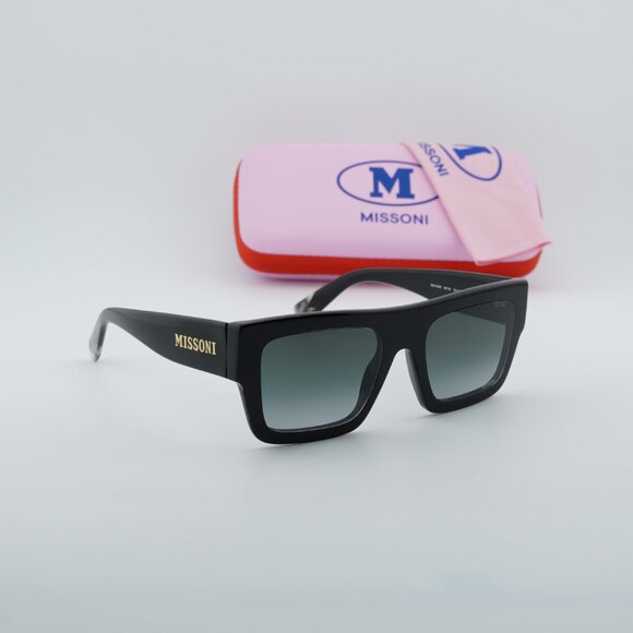 Missoni MIS0129/S 0807 9O Square Sunglasses - Black/Grey main image 7